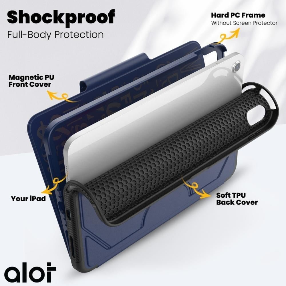 ألوت كفر ايباد حماية Protective case لجهاز ايباد9 (10.2 إنش) - أزرق 7