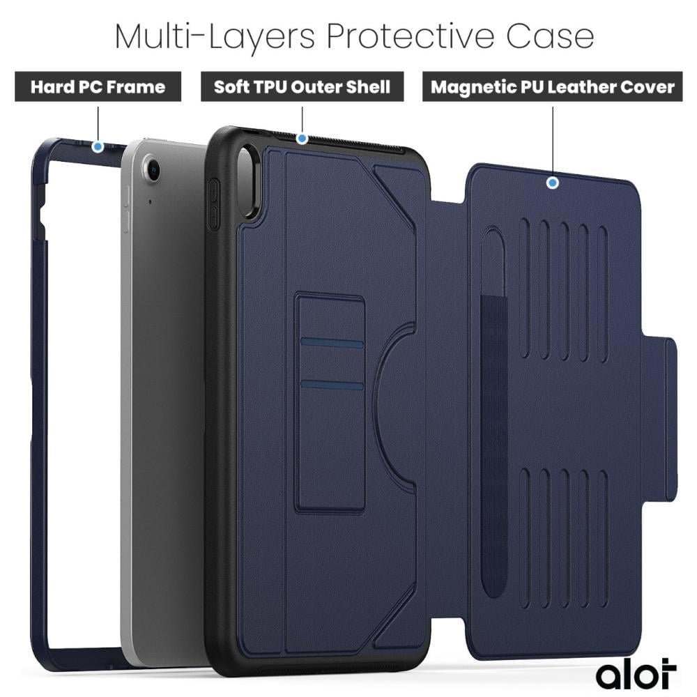 ألوت كفر ايباد حماية Protective case لجهاز ايباد9 (10.2 إنش) - أزرق 9