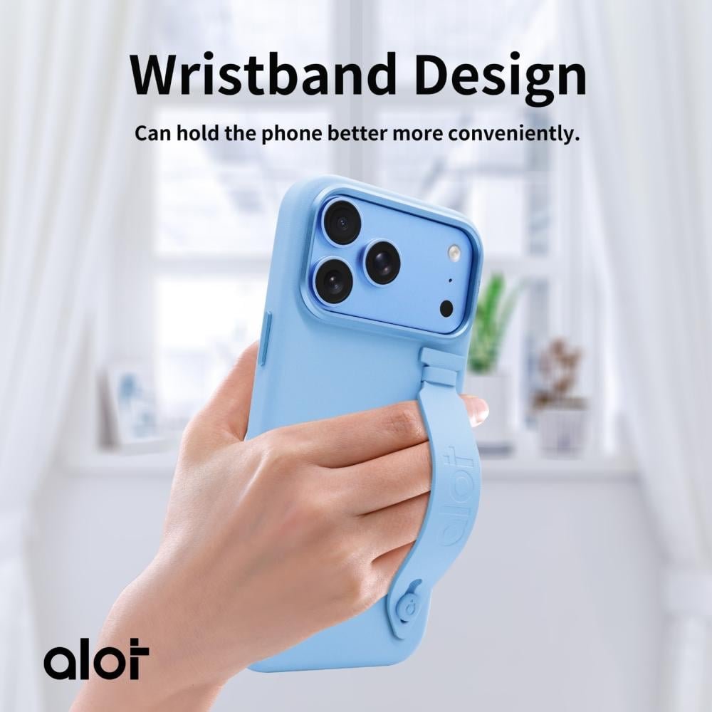 ALOT Noble I Series case for iPhone 18 Pro Max — Sky Blue 2