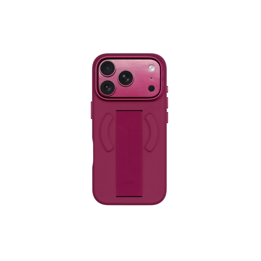 ALOT Magma case for iPhone 18 Pro Max — Burgundy