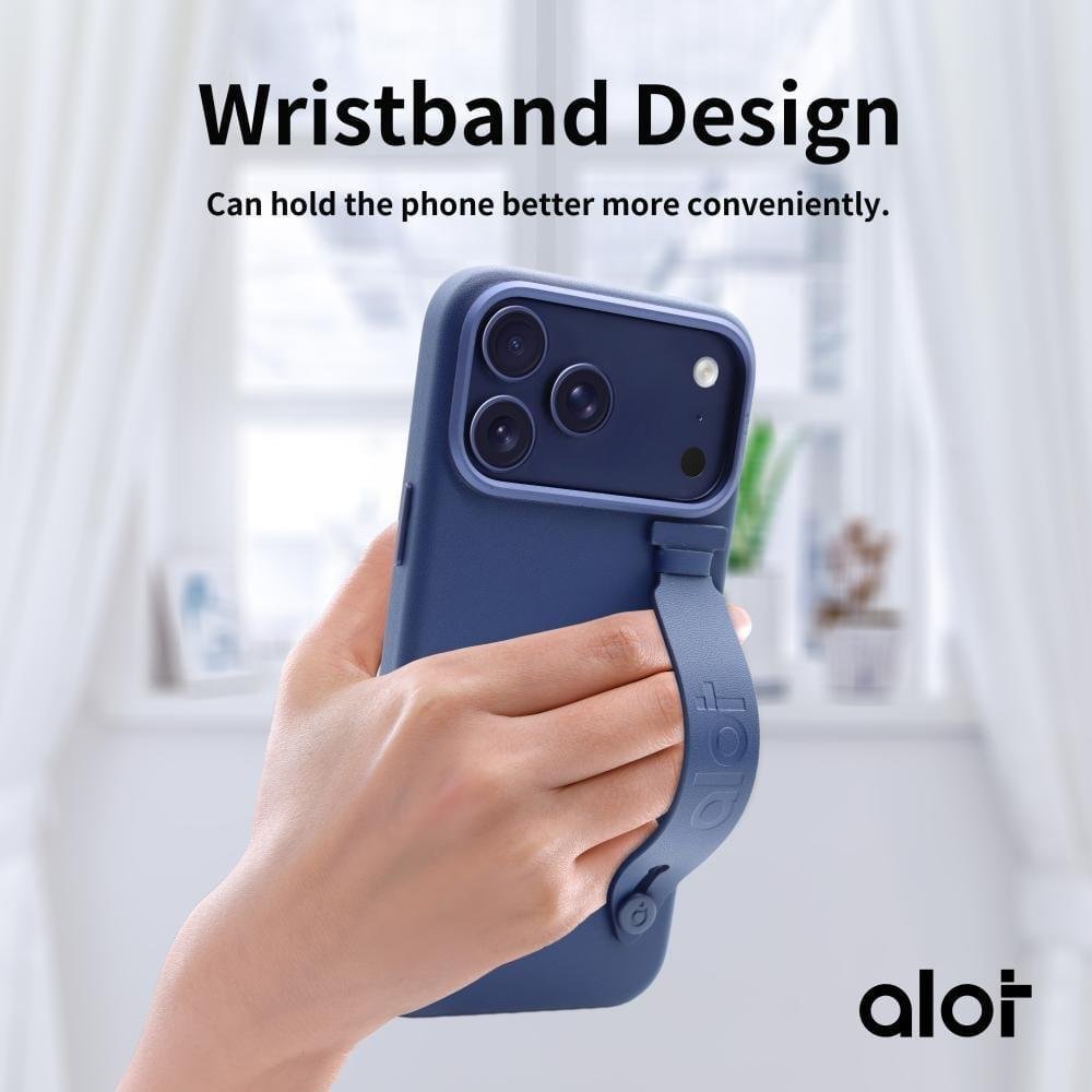ALOT Noble I Series case for iPhone 17 Pro Max — Blue 6