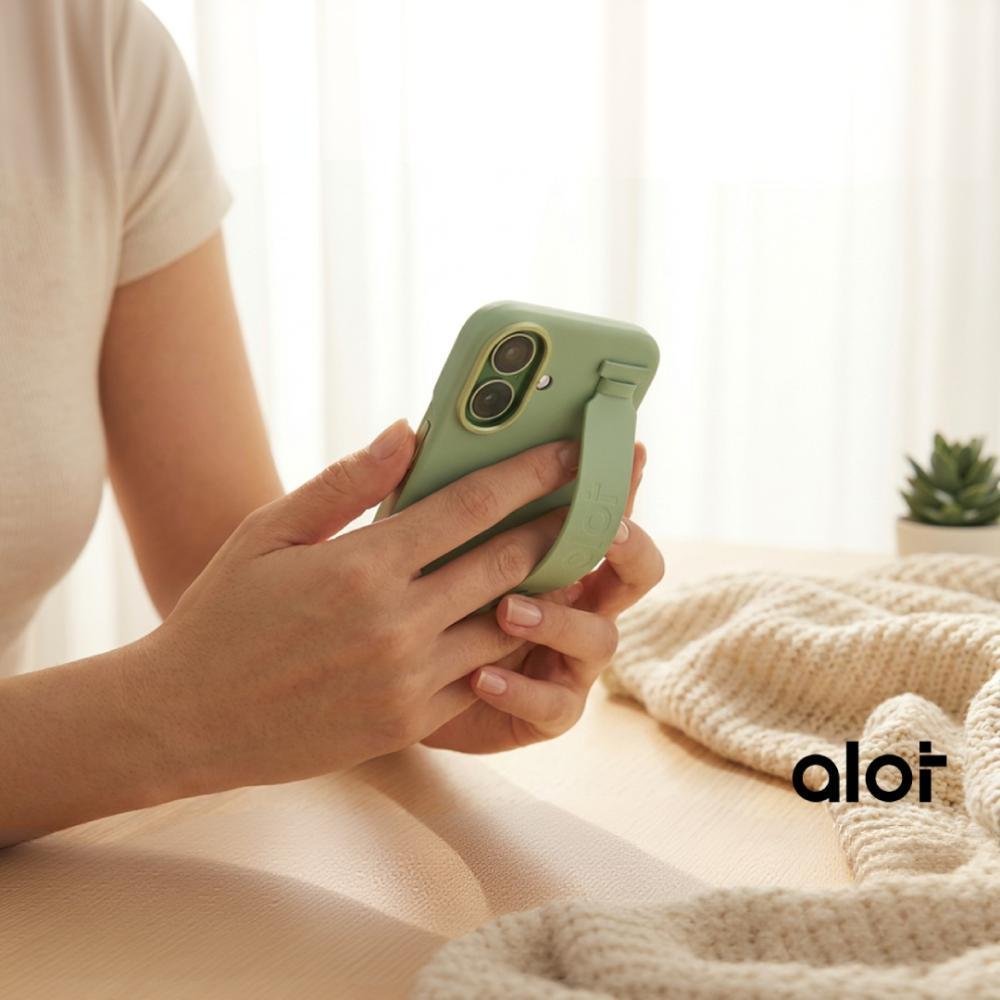 ALOT Noble II Frameless case for iPhone 17 — Green 2