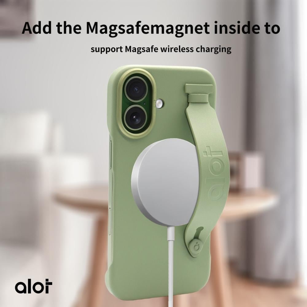 ALOT Noble II Frameless case for iPhone 17 — Green 3