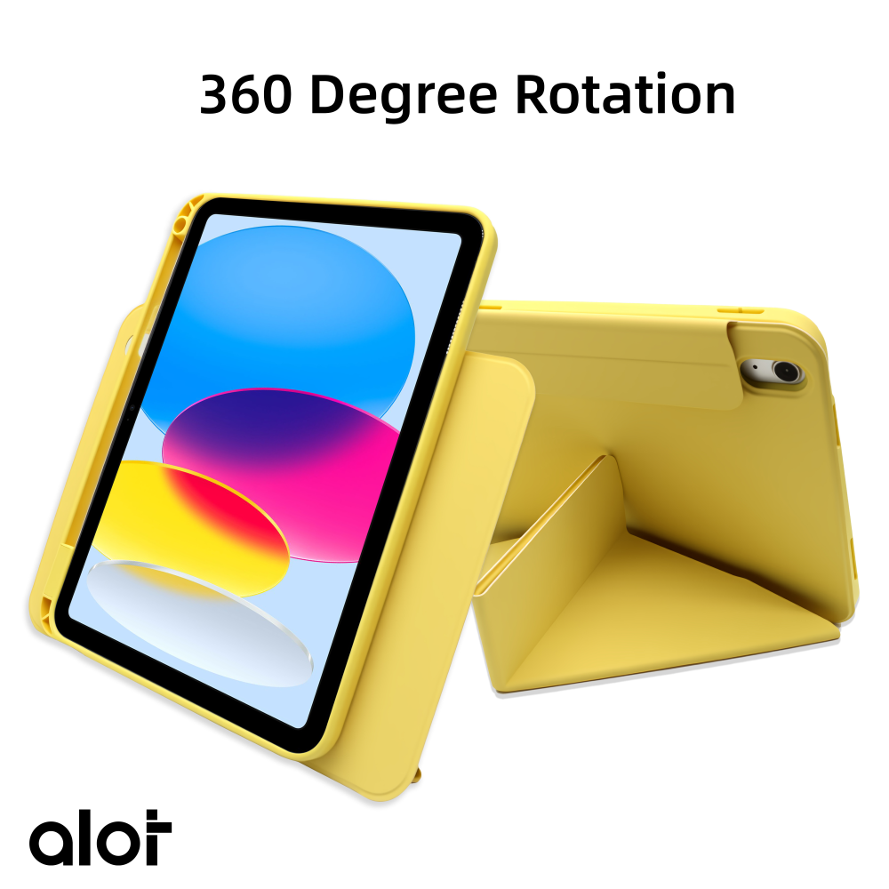 ألوت كفر ايباد Flex Fold لجهاز 10.9 انش - اصفر 3