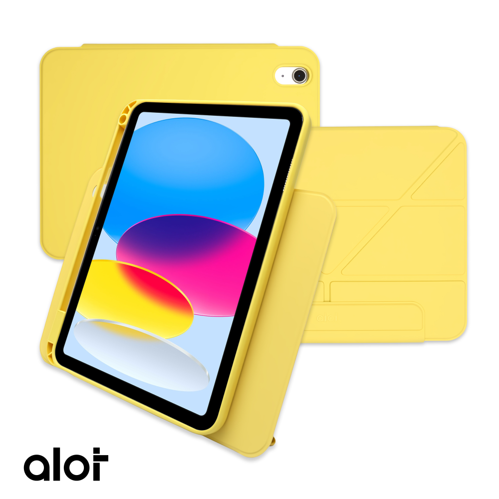 ألوت كفر ايباد Flex Fold لجهاز 10.9 انش - اصفر 4