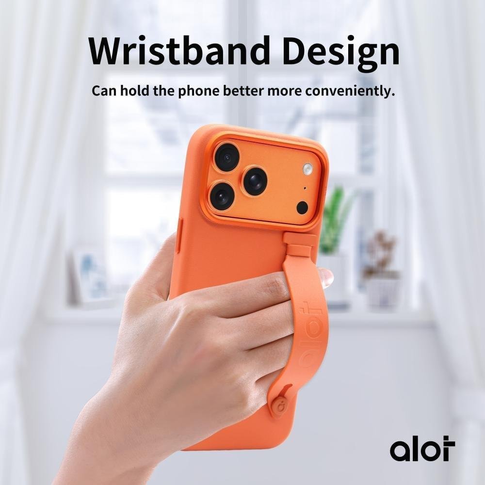 ALOT Noble I Series case for iPhone 17 Pro Max — Orange 2