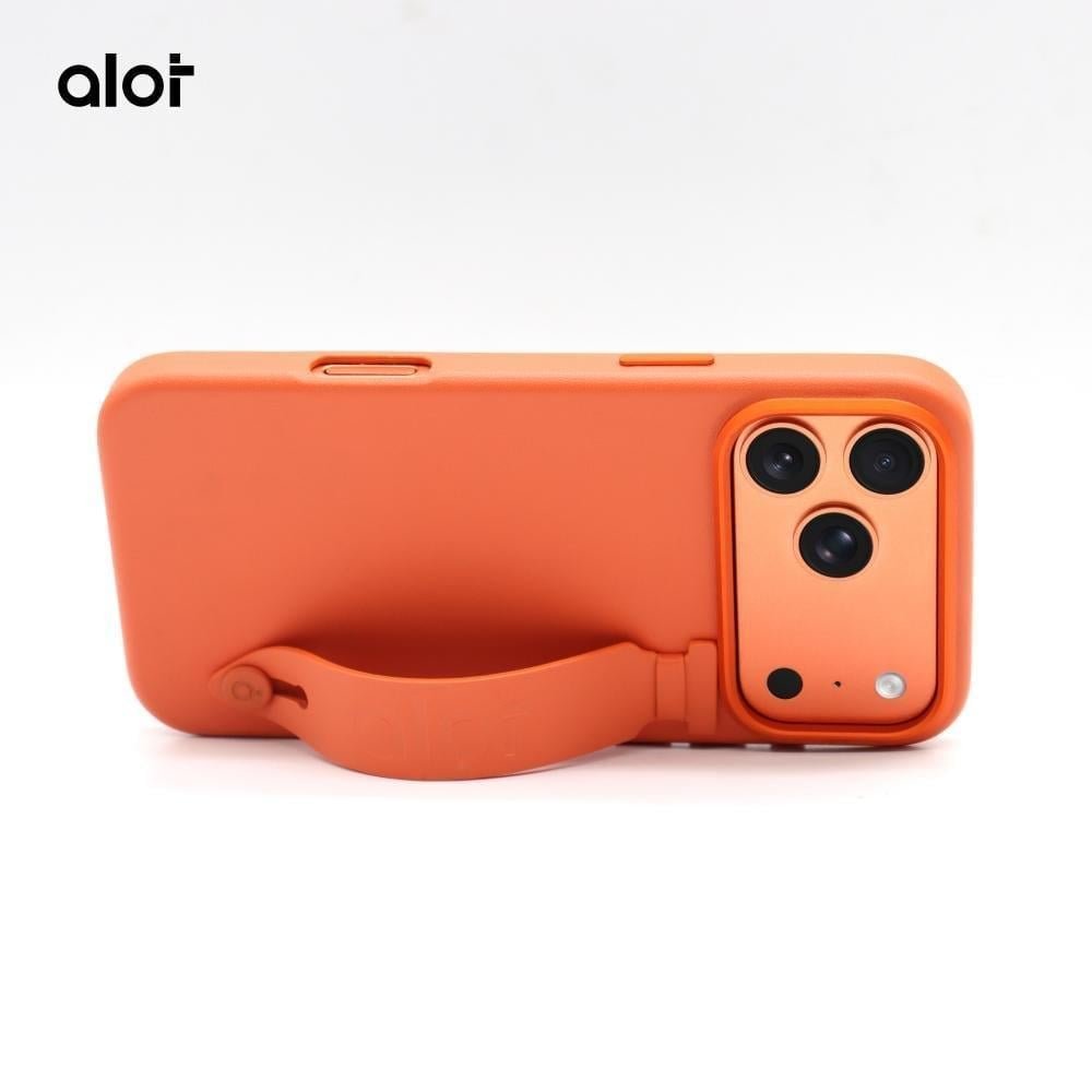 ALOT Noble I Series case for iPhone 17 Pro Max — Orange 4