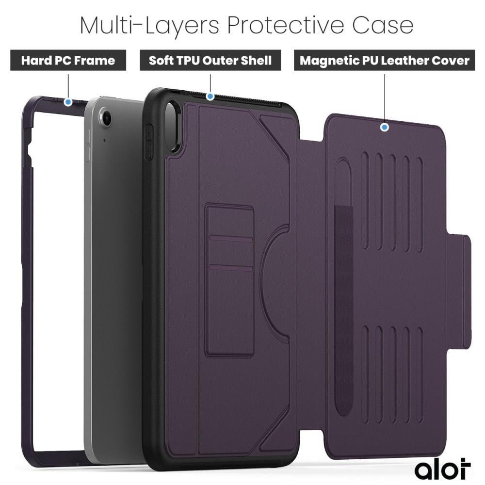 ألوت كفر ايباد حماية Protective case لجهاز ايباد 10 (10.9 إنش) - بنفسجي 7